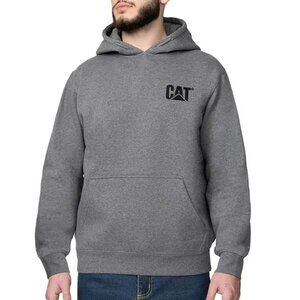 CAT Caterpillar Men's Trademark Hoodies with Embroidered Front Logo Medium